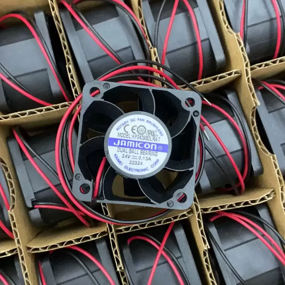 KF0428B2LRAT JAMICON 24VDC 0.13A 40x40x28mm DC Axial Fan