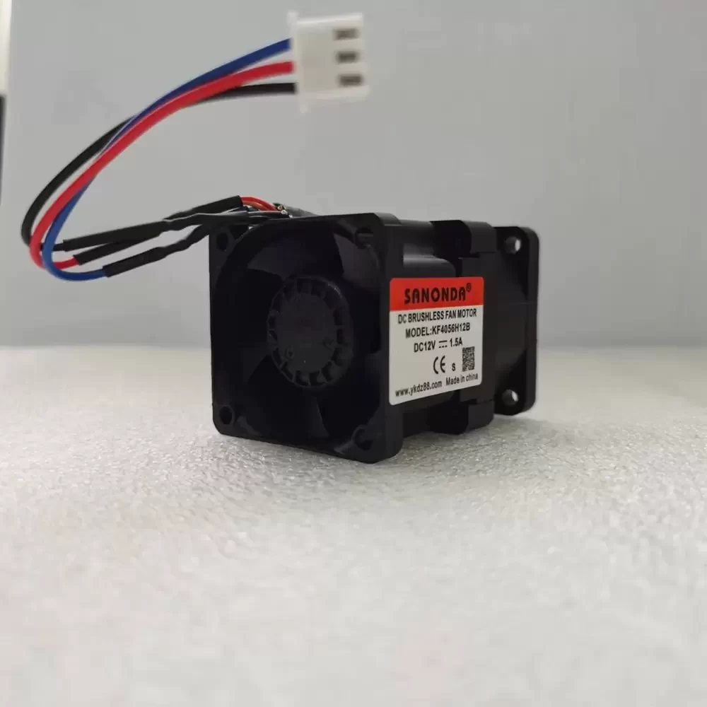 KF4056H12B SANONDA 12VDC 1.5A 40x40x56mm Axial Fan KF4056H12B SANONDA 12VDC 1.5A 40x40x56mm Axial Fan