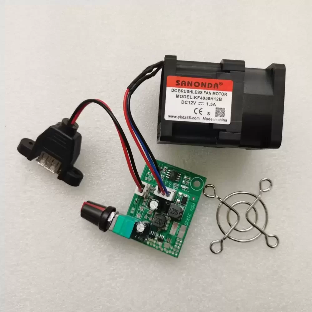 KF4056H12B SANONDA 12VDC 1.5A 40x40x56mm Axial Fan