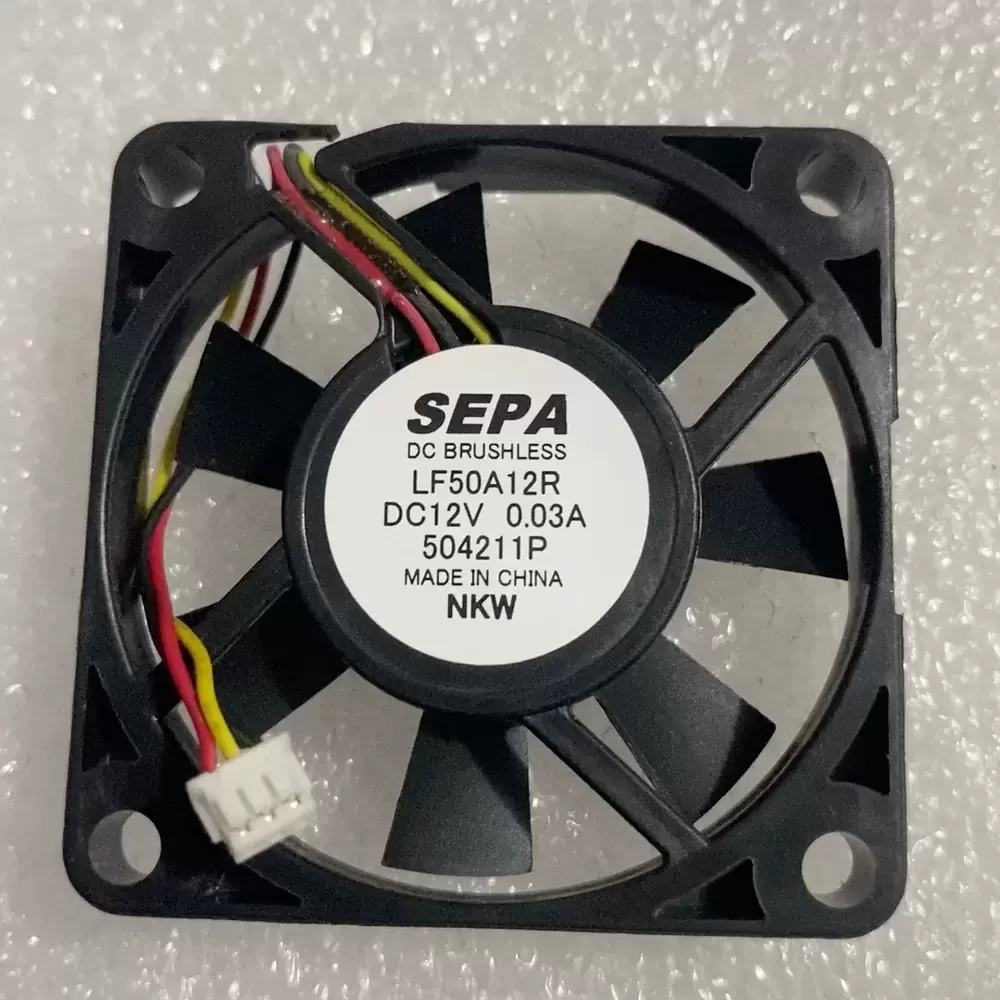LF50A12R SEPA 12VDC 50x50x10mm Silent Axial Fan