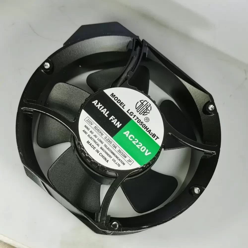 LG17050HA2BL Jiulong 220VAC 172x150x51mm Metal Axial Fan LG17050HA2BL Jiulong 220VAC 172x150x51mm Metal Axial Fan