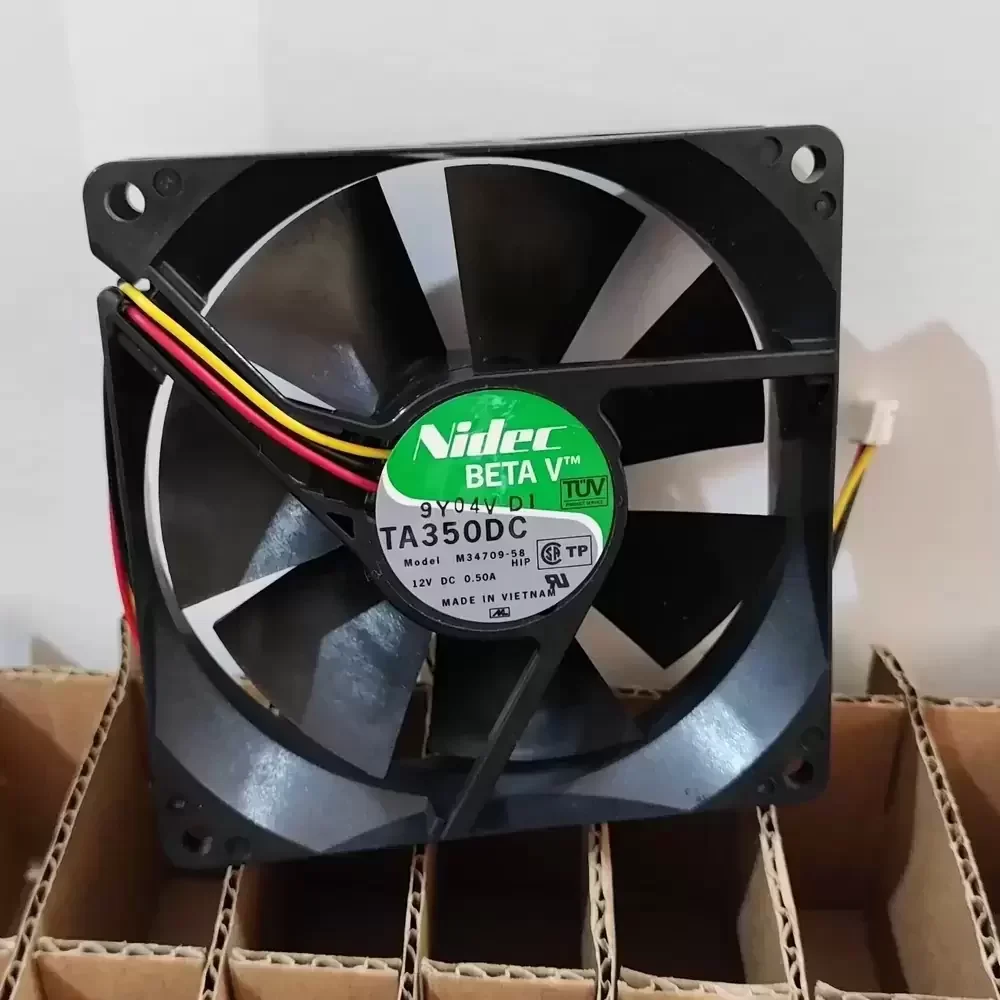 M34709-58 Nidec 12VDC 92x92x38mm TA350DC Axial Fan