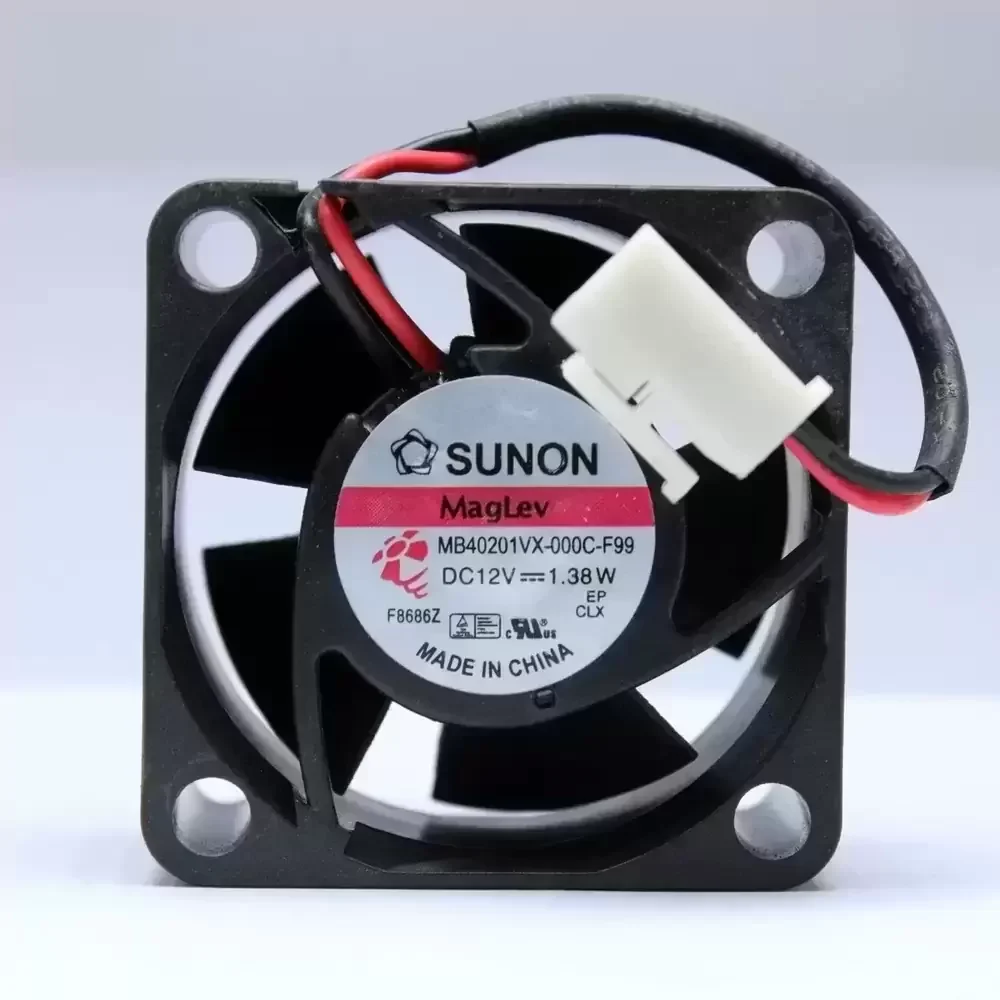 MB40201VX-000C-F99 SUNON 12VDC 40x40x20mm MagLev Axial Fan