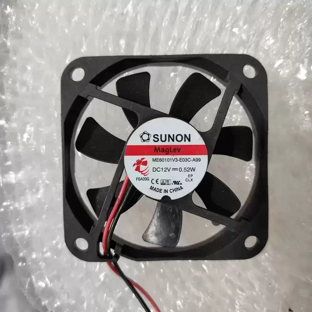 ME6010V3-E03C-A99 SUNON 12VDC 60x60x10mm MagLev Axial Fan