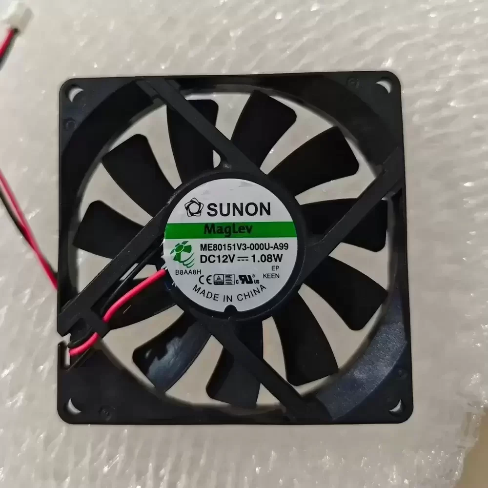 ME80151V3-000U-A99 SUNON 12VDC 80x80x15mm MagLev Axial Fan