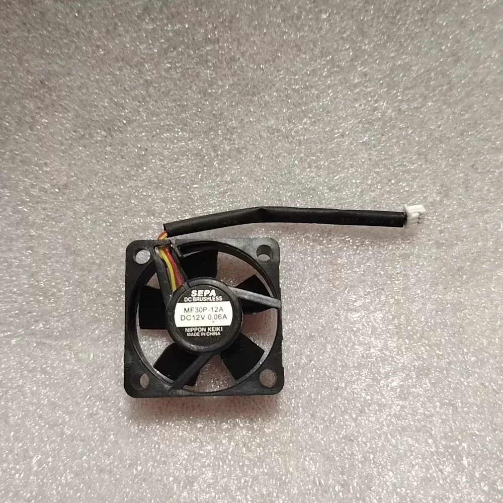 MF30P-12A SEPA 12VDC 30x30x10mm 3-Wire Cooling Fan