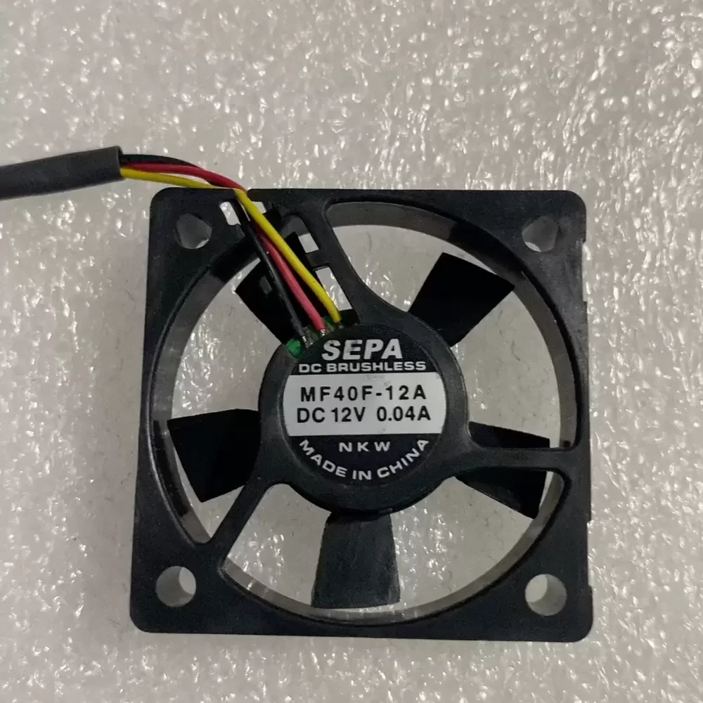 MF40F-12A SEPA 12VDC 40x40x10mm Low Noise Axial Fan