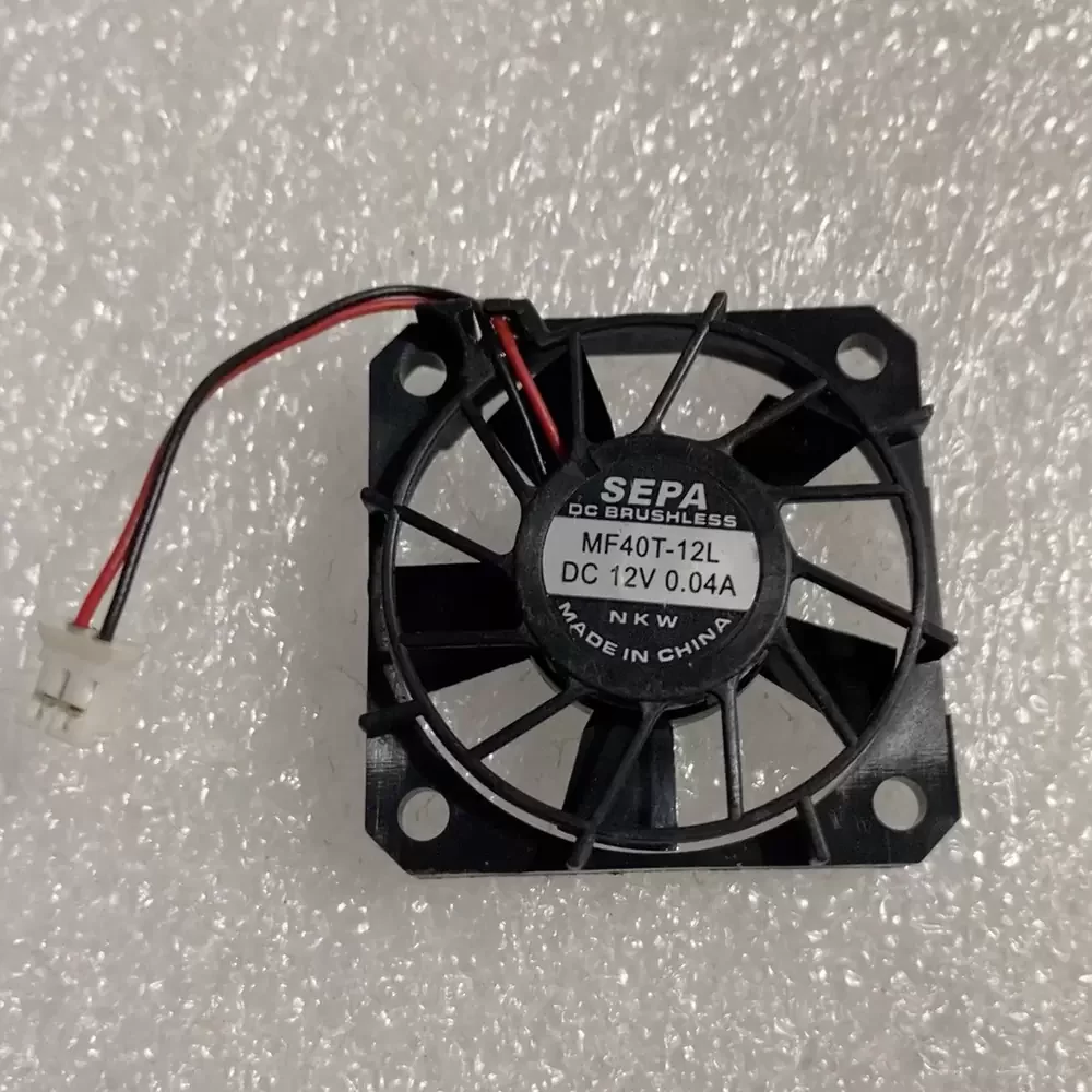 MF40T-12L SEPA 12VDC 40x40x10mm Hydraulic Axial Fan