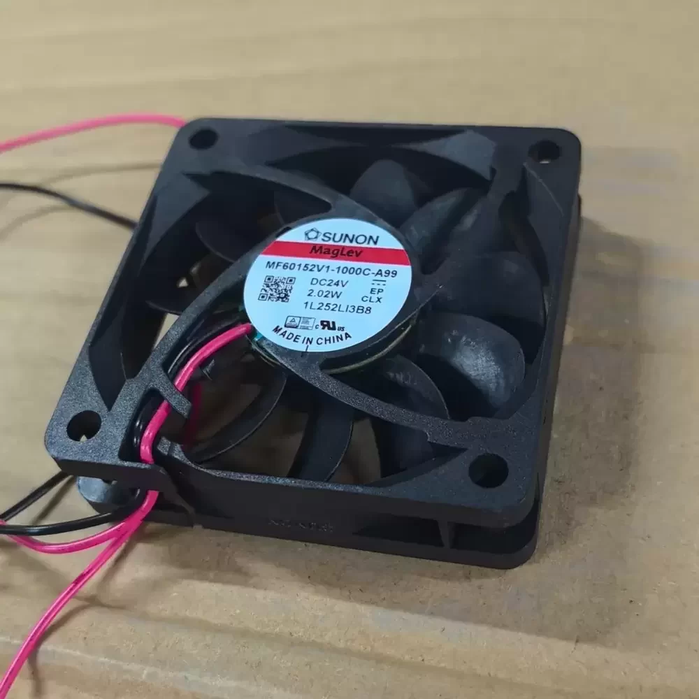 MF60152V1-1000C-A99 Sunon 24VDC 60x60x15mm MagLev Axial Fan MF60152V1-1000C-A99 Sunon 24VDC 60x60x15mm MagLev Axial Fan