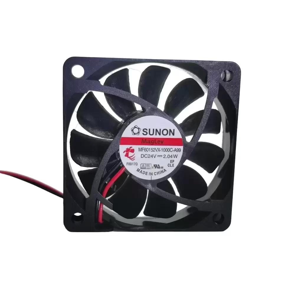 MF60152VX-1000C-A99 Sunon 24VDC 60x60x15mm MagLev Axial Fan
