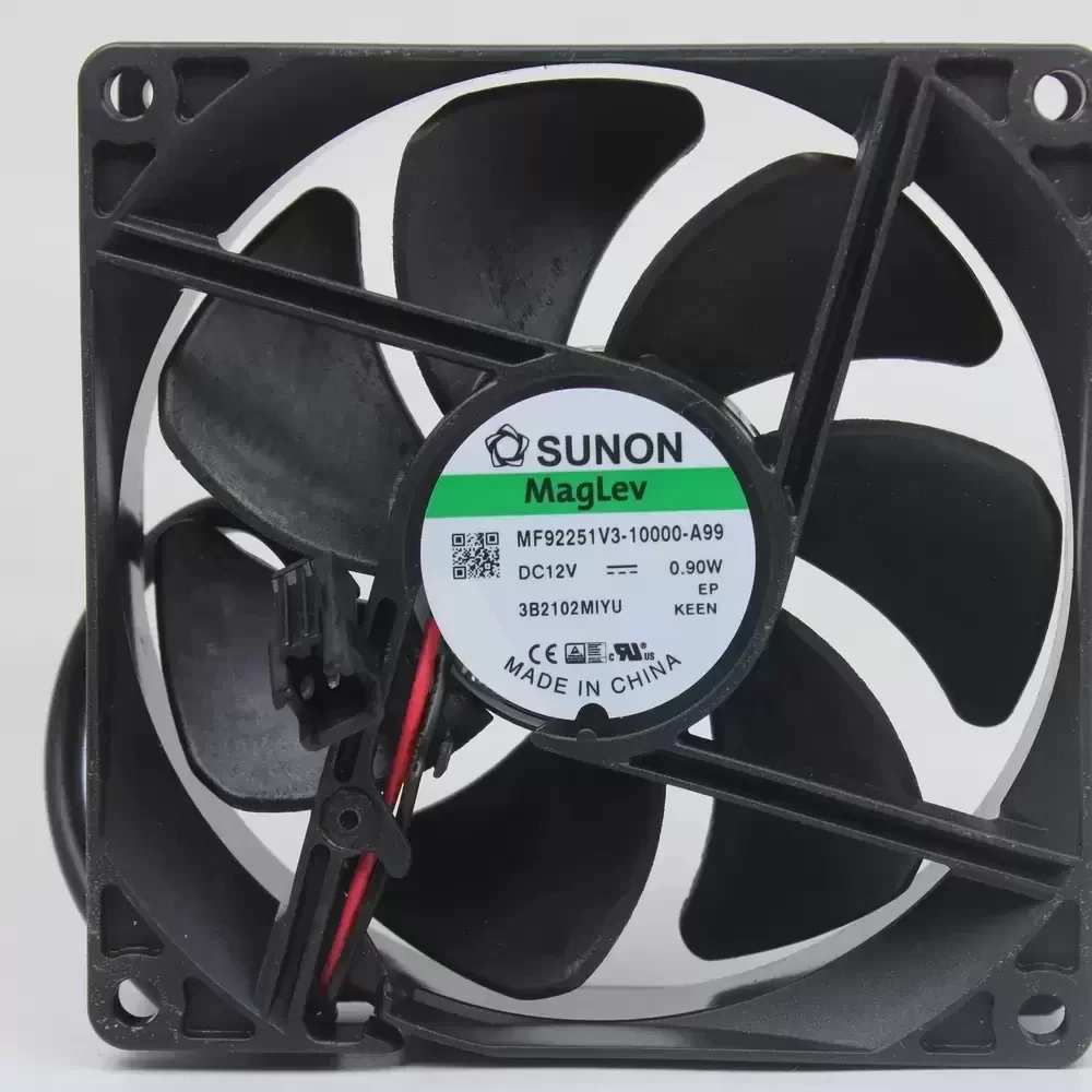 MF92251V3-10000-A99 Sunon 12VDC 92x92x25mm MagLev Axial Fan