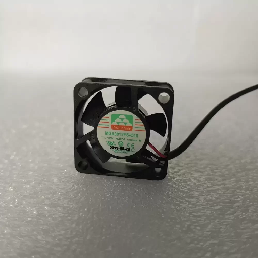 MGA3012YS-O10 Protechnic 12VDC 30x30x10mm Axial Fan MGA3012YS-O10 Protechnic 12VDC 30x30x10mm Axial Fan