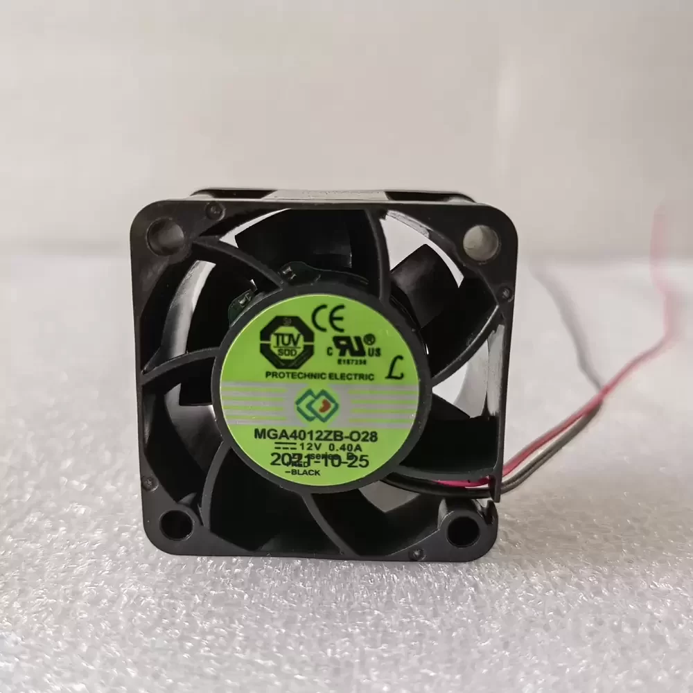 MGA4012ZB-O28 MAGIC 12VDC 40x40x28mm 0.40A Axial Fan MGA4012ZB-O28 MAGIC 12VDC 40x40x28mm 0.40A Axial Fan