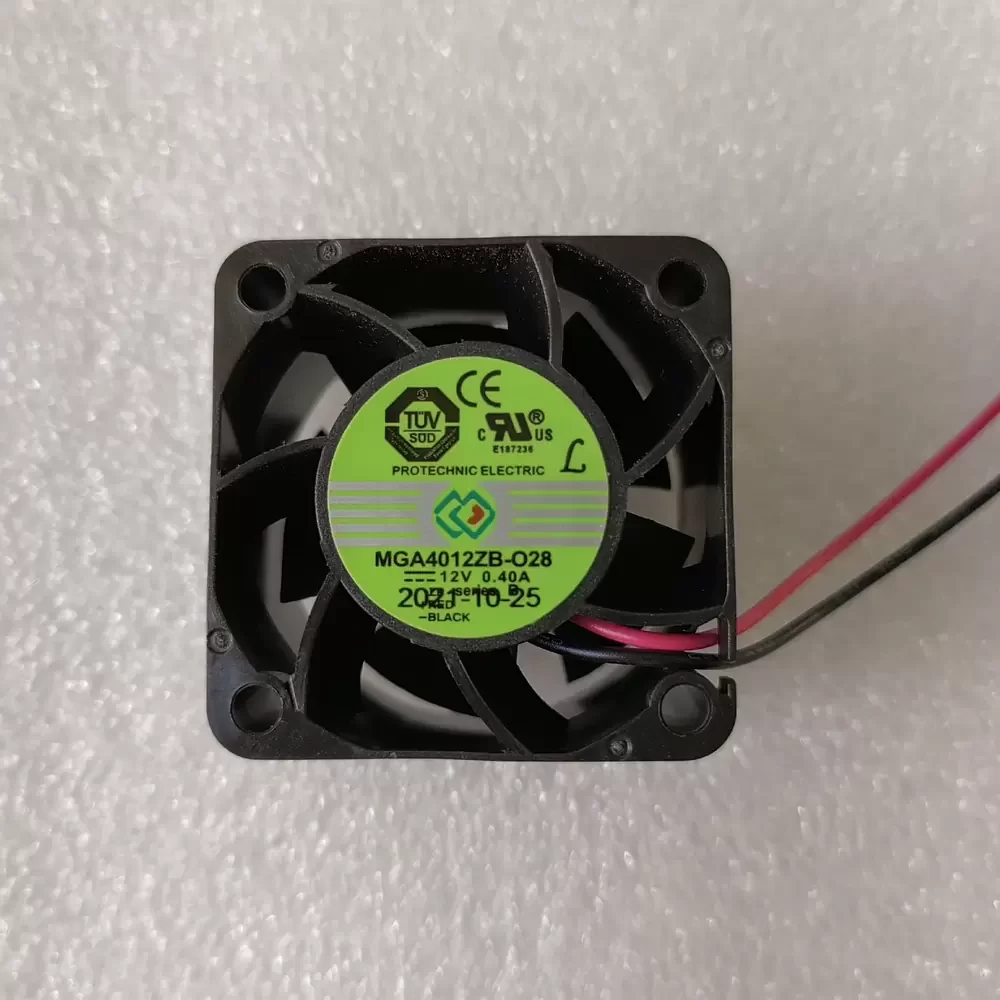 MGA4012ZB-O28 MAGIC 12VDC 40x40x28mm 0.40A Axial Fan
