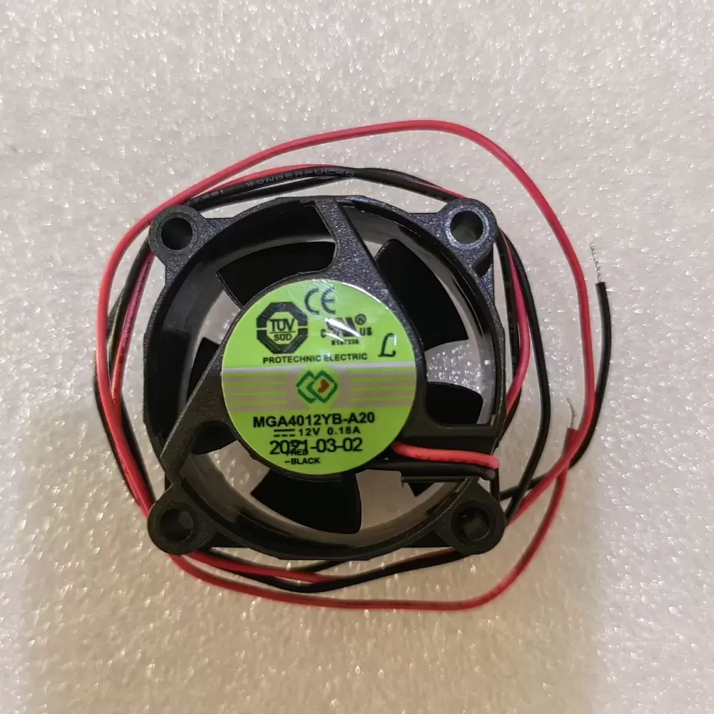 MGA4018YB-A20 Protechnic 12VDC 40x40x20mm Axial Fan