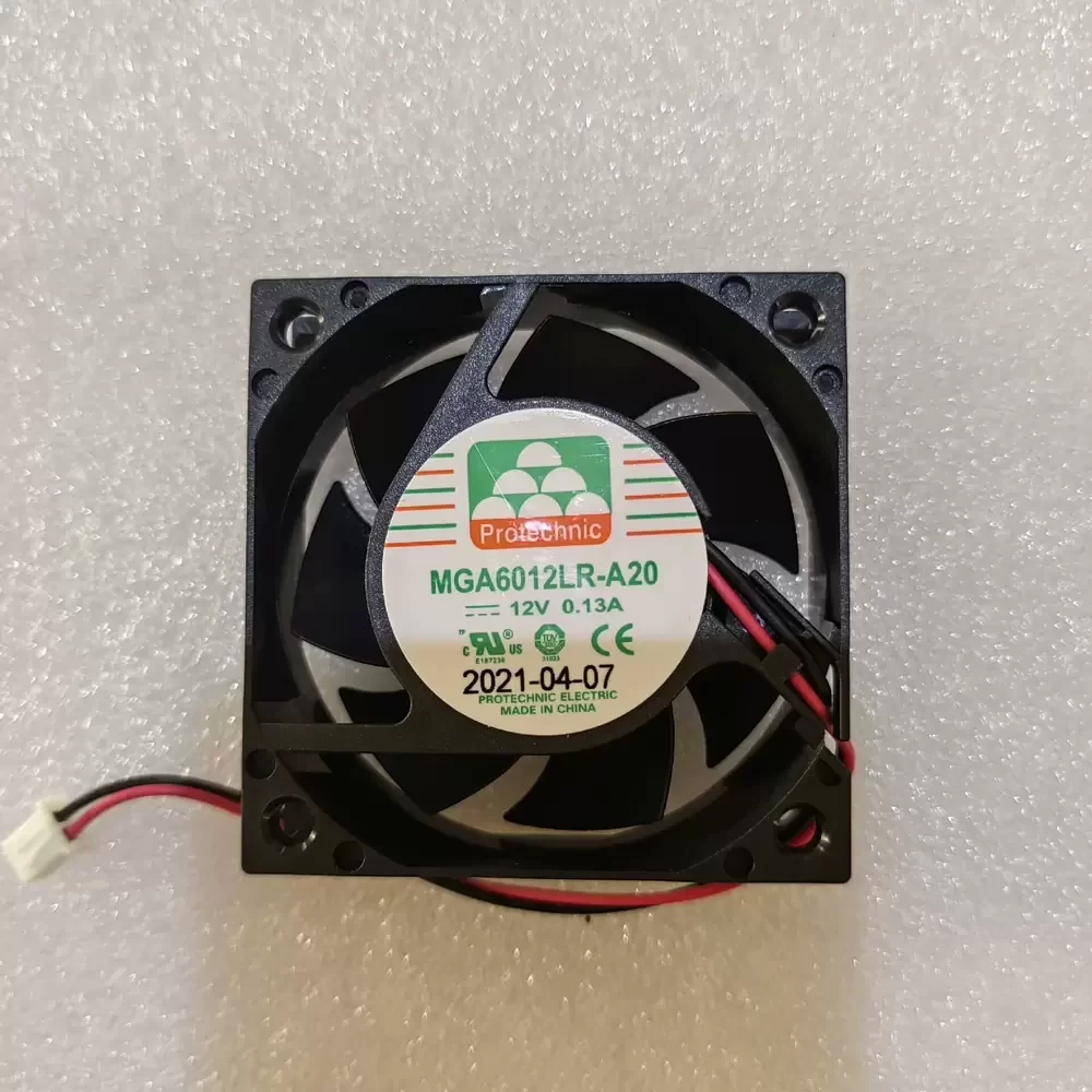 MGA6012LR-A20 Protechnic 12V 0.13A Cooling Axial Fan