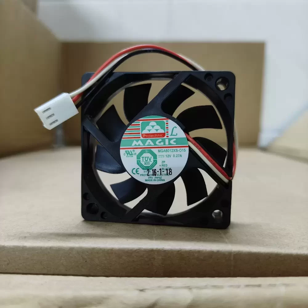 MGA6012XS-O15 Magic 12VDC 60x60x15mm Tachometer Axial Fan