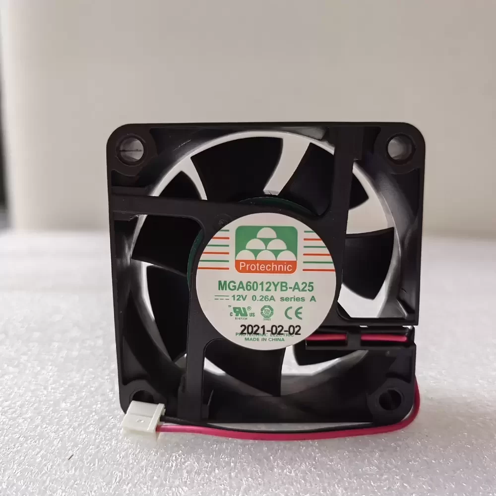 MGA6012YB-A25 MAGIC 12V 0.26A High Airflow Cooling Fan