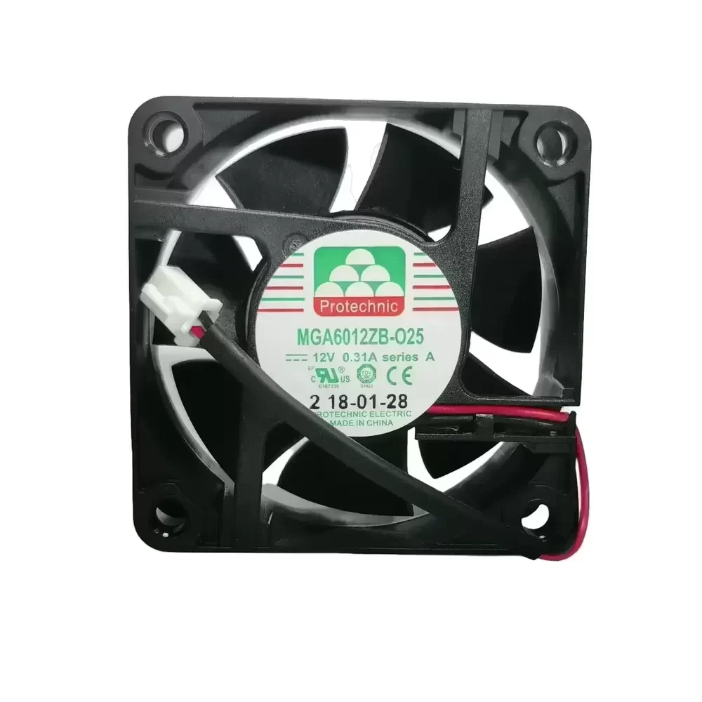 MGA6012ZB-025 Protechnic 6500RPM High Airflow DC Cooling Fan