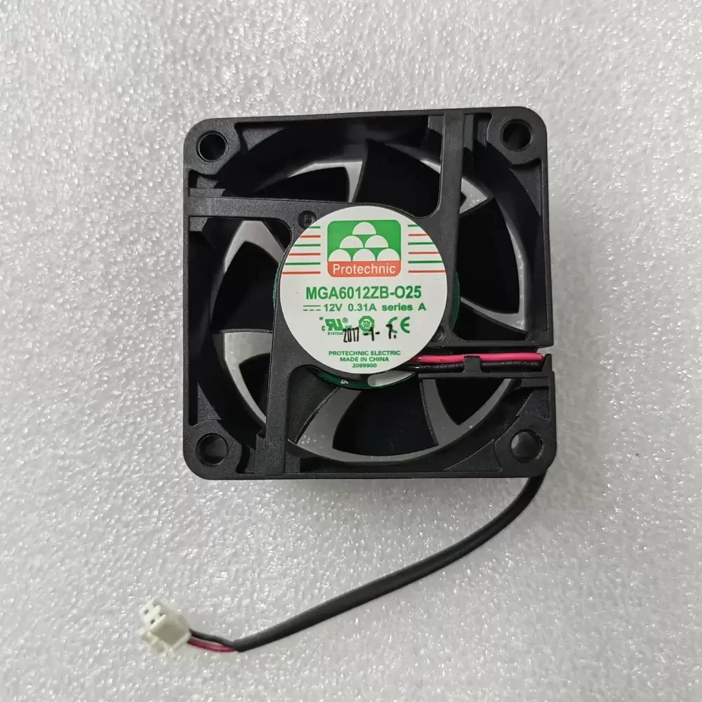 MGA6012ZB-O25 MAGIC 12VDC 60x60x25mm High Airflow Axial Fan MGA6012ZB-O25 MAGIC 12VDC 60x60x25mm High Airflow Axial Fan