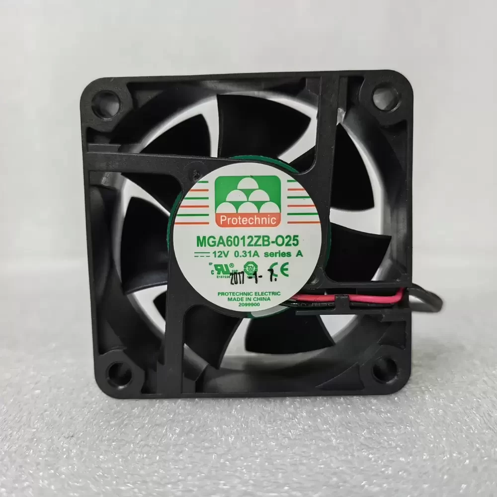 MGA6012ZB-O25 MAGIC 12VDC 60x60x25mm High Airflow Axial Fan
