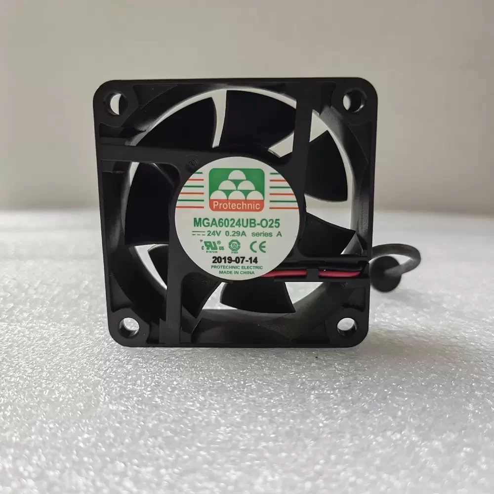 MGA6024UB-O25 Magic 24VDC 60x60x25mm Dual Ball Axial Fan