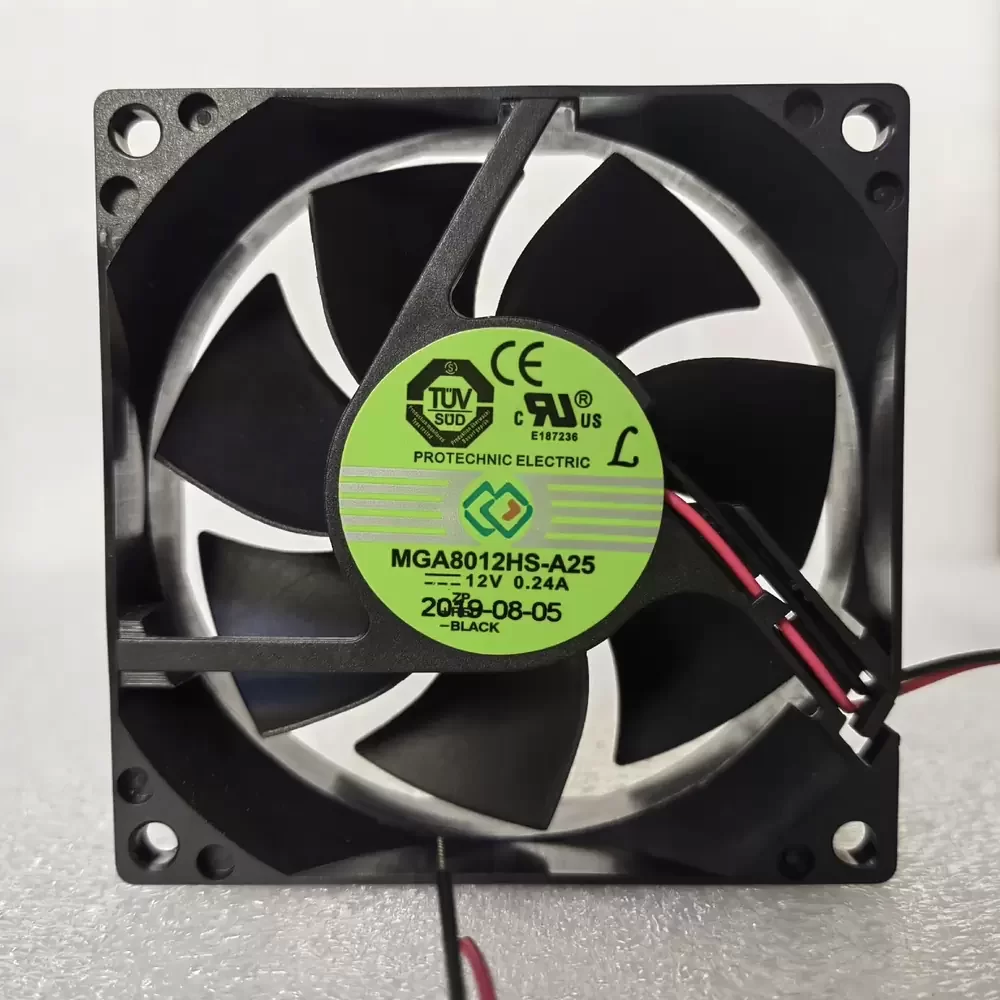 MGA8012HS-A25 MAGIC 12V 0.24A High Speed Cooling Fan