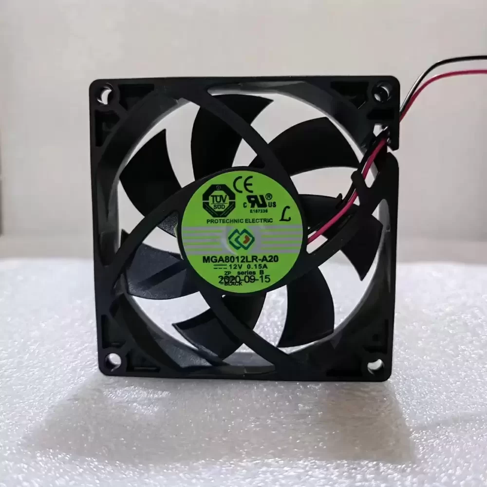 MGA8012LR-A20 MAGIC 12VDC 80x80x25mm Axial Fan