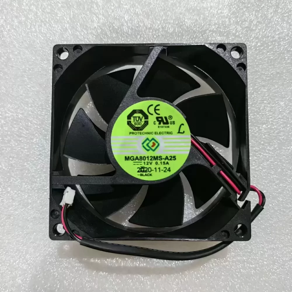 MGA8012MS-A25 Magic 12VDC 80x80x25mm 0.15A Axial Fan