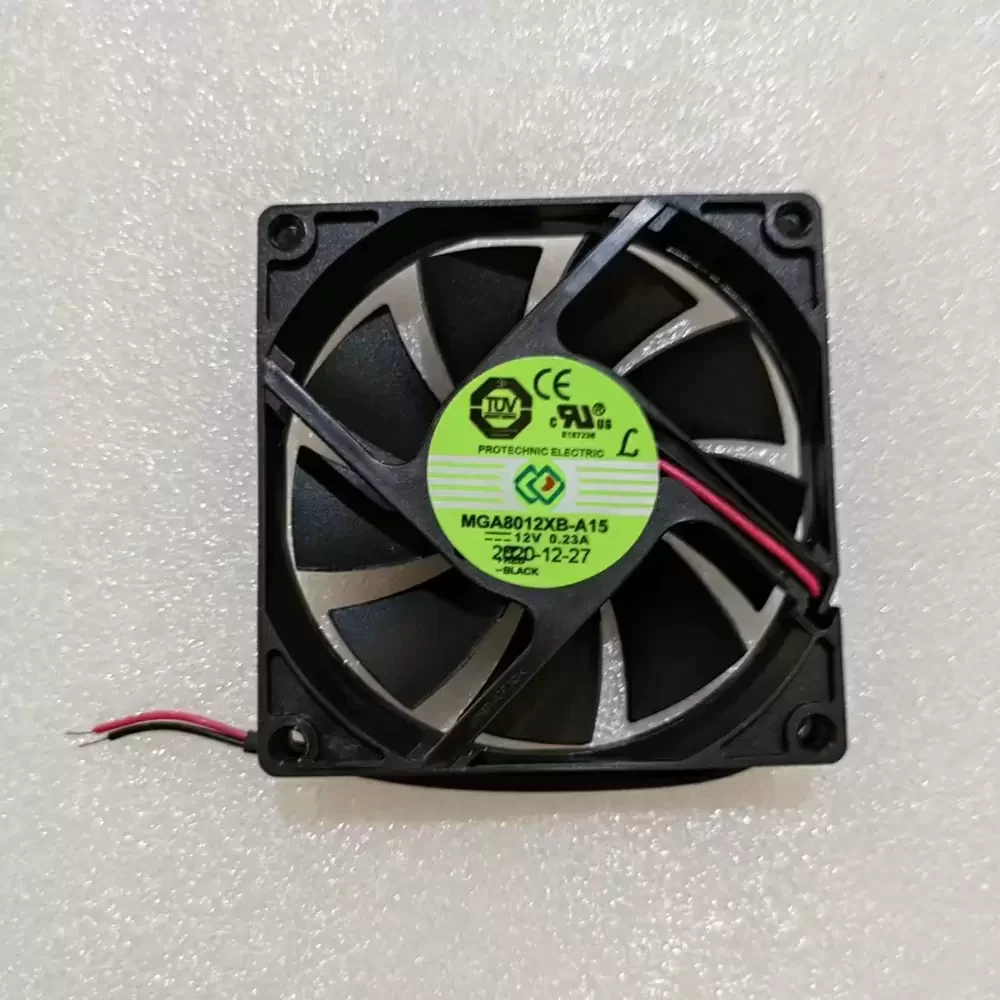 MGA8012XB-A15 MAGIC 12VDC 80x80x15mm Dual Ball Axial Fan MGA8012XB-A15 MAGIC 12VDC 80x80x15mm Dual Ball Axial Fan