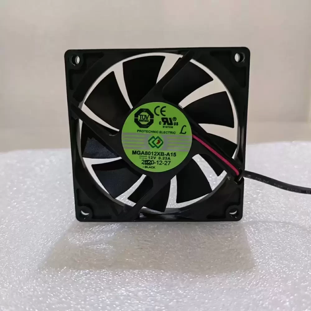 MGA8012XB-A15 MAGIC 12VDC 80x80x15mm Dual Ball Axial Fan