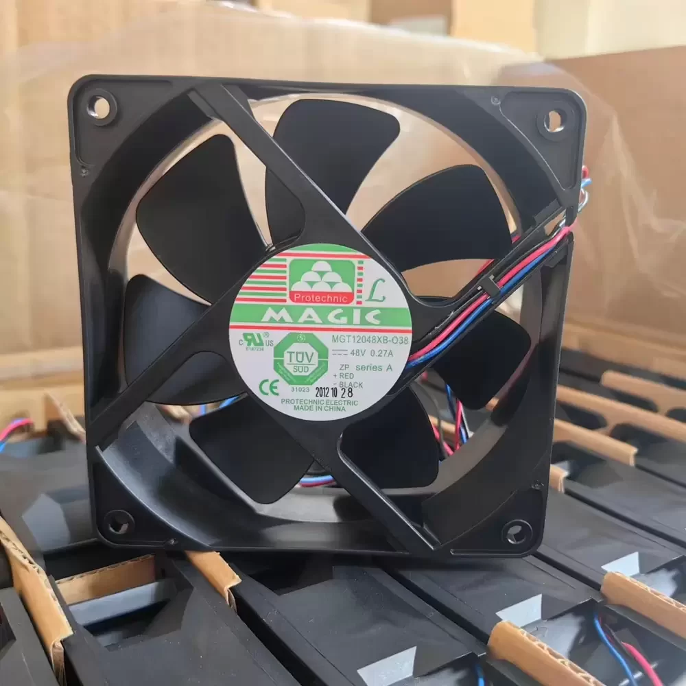 MGT12048XB-O38 Magic 48VDC 120x120x38mm Brushless Axial Fan