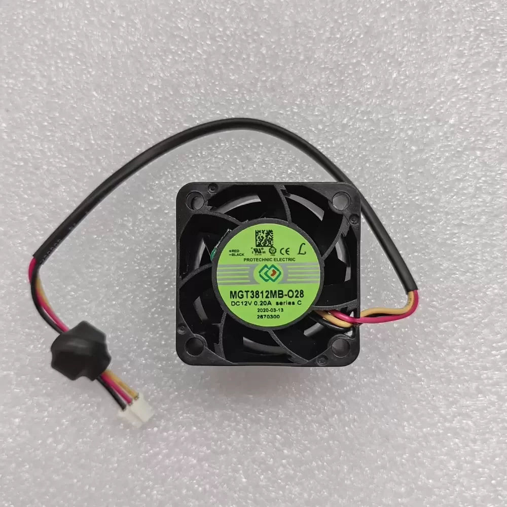 MGT3812MB-O28 Protechnic 12V 0.20A Server Cooling Fan
