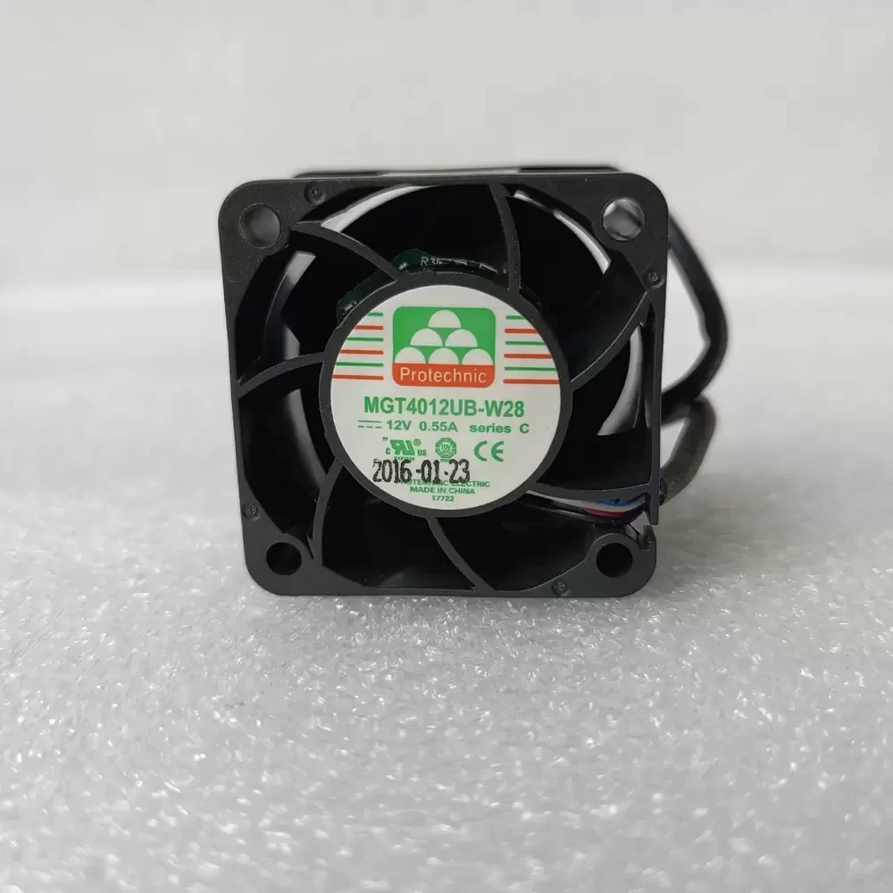 MGT4012UB-W28 Protechnic 12VDC 40x40x28mm Axial Fan
