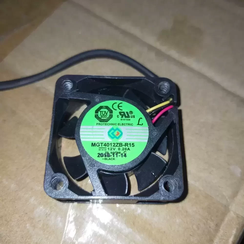 MGT4012ZB-R15 Protechnic 12VDC 40x40x15mm Axial Fan