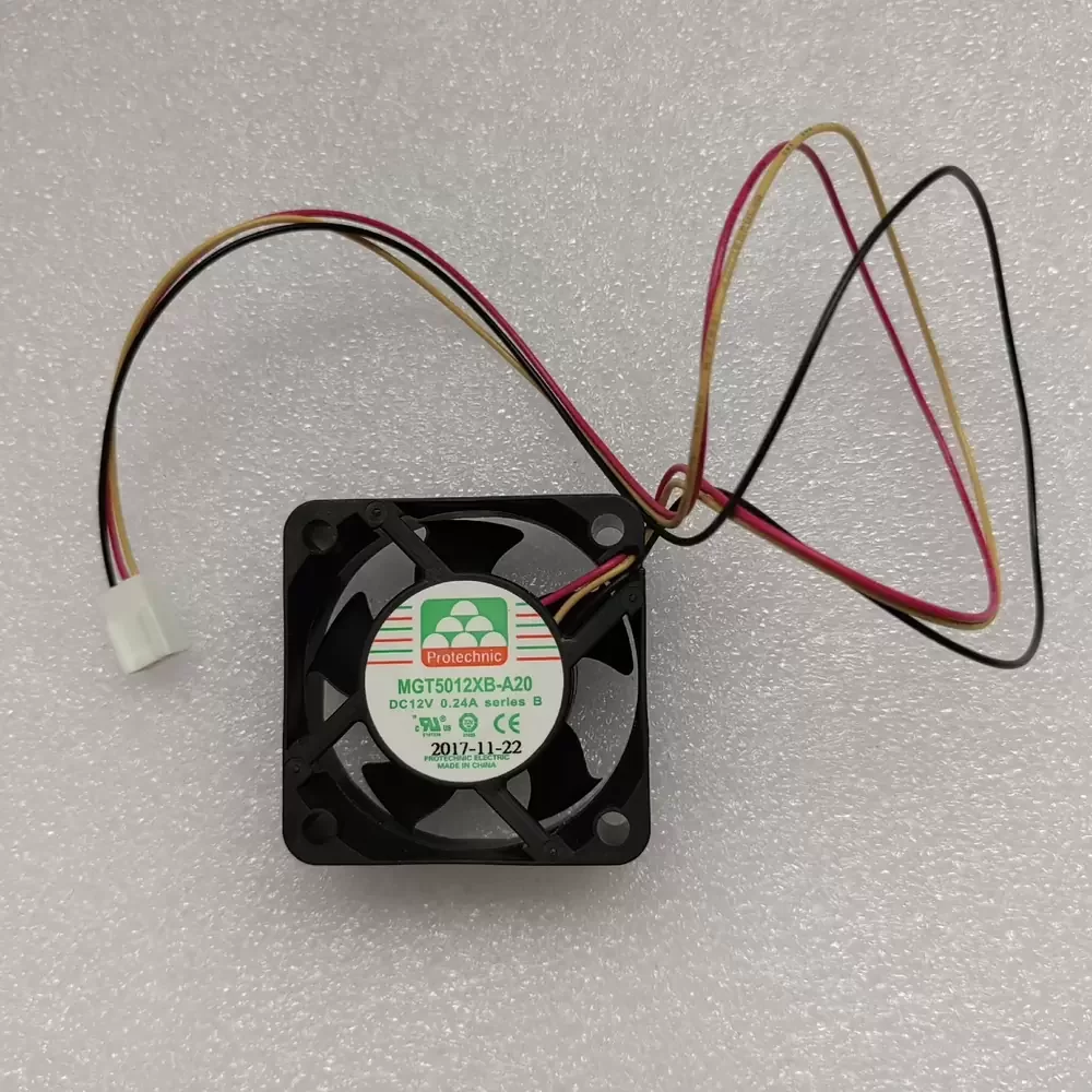 MGT5012XB-A20 Magic 12VDC 50x50x12mm 2-Ball Axial Fan MGT5012XB-A20 Magic 12VDC 50x50x12mm 2-Ball Axial Fan