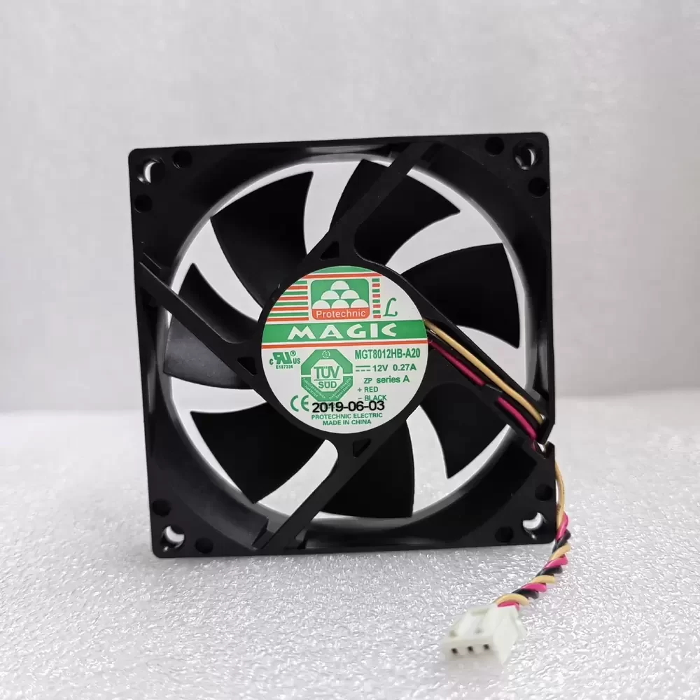 MGT8012HB-A20 Magic 12VDC 80x80x25mm DC Cooling Axial Fan