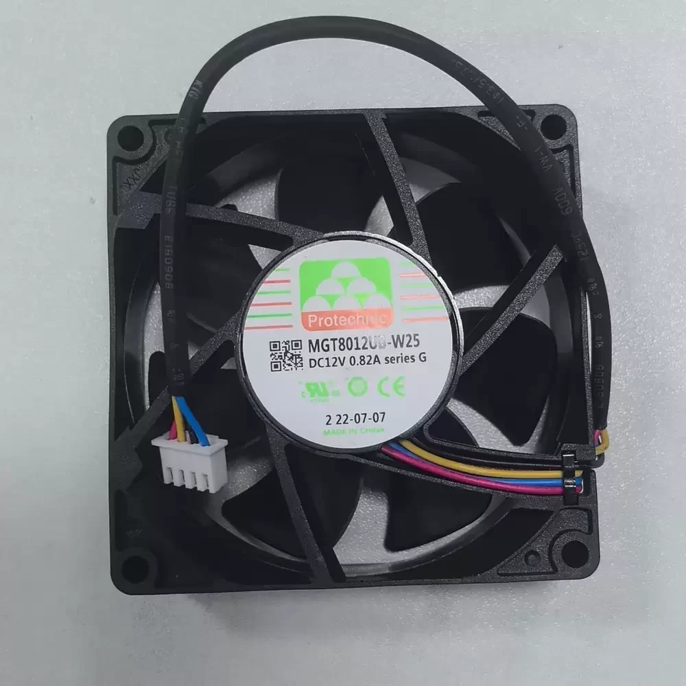 MGT8012UB-W25 Protechnic 12VDC 80x80x25mm PWM Axial Fan