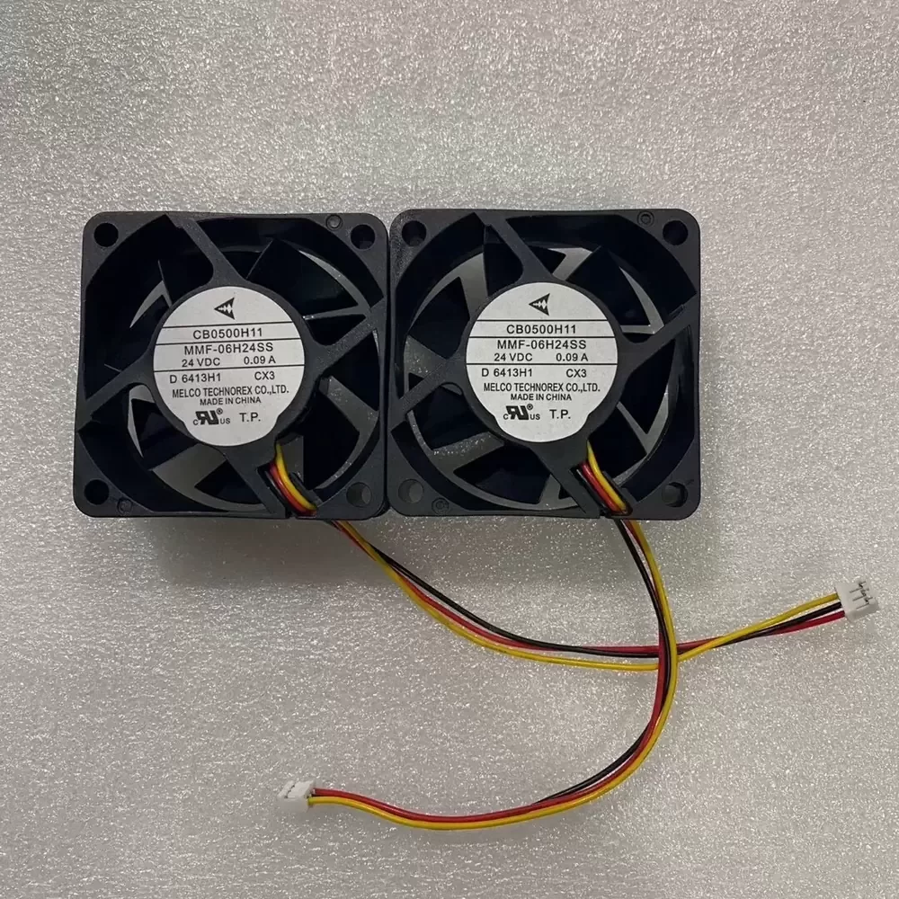 MMF-06F24ES-CX1 Mitsubishi 24VDC 60x60x25mm Servo Drive Fan MMF-06F24ES-CX1 Mitsubishi 24VDC 60x60x25mm Servo Drive Fan