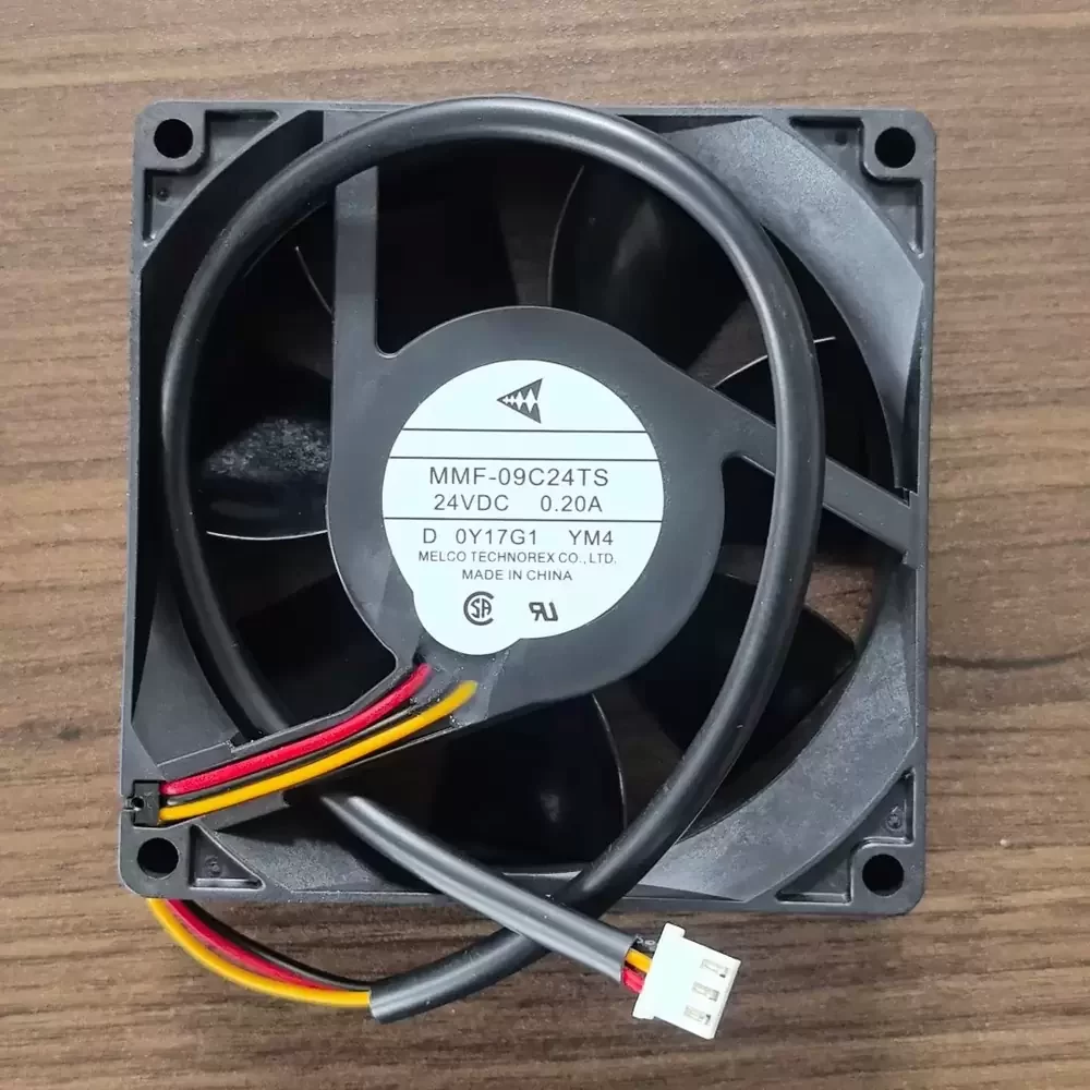 MMF-09C24TS-YM4 Mitsubishi 24VDC 90x90x25mm 3-Wire Axial Fan