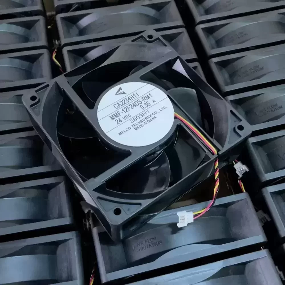 MMF-12F24DS-RM1 Mitsubishi 24VDC 120x120x38mm Axial Fan MMF-12F24DS-RM1 Mitsubishi 24VDC 120x120x38mm Axial Fan