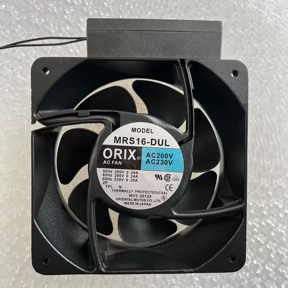 MRS16-DUL ORIX 200/230VAC 160mm Large Airflow Axial Fan