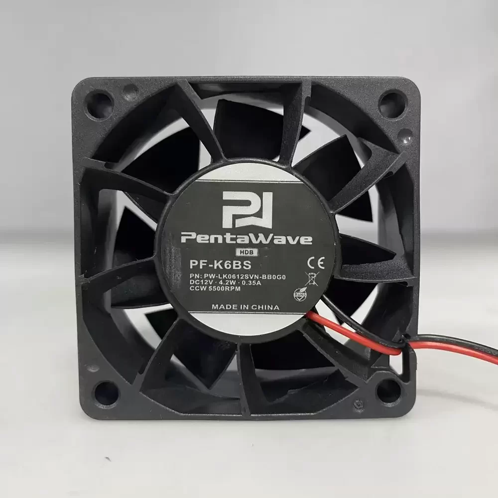 PF-K6BS Pentawave 60mm 12V 0.35A 5500RPM Cooling Fan