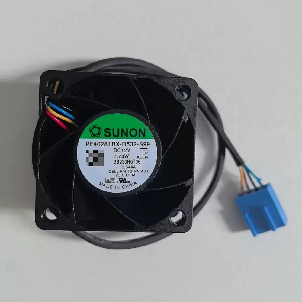 PF40281BX-D532-S99 SUNON 12VDC 40x40x28mm PWM Axial Fan