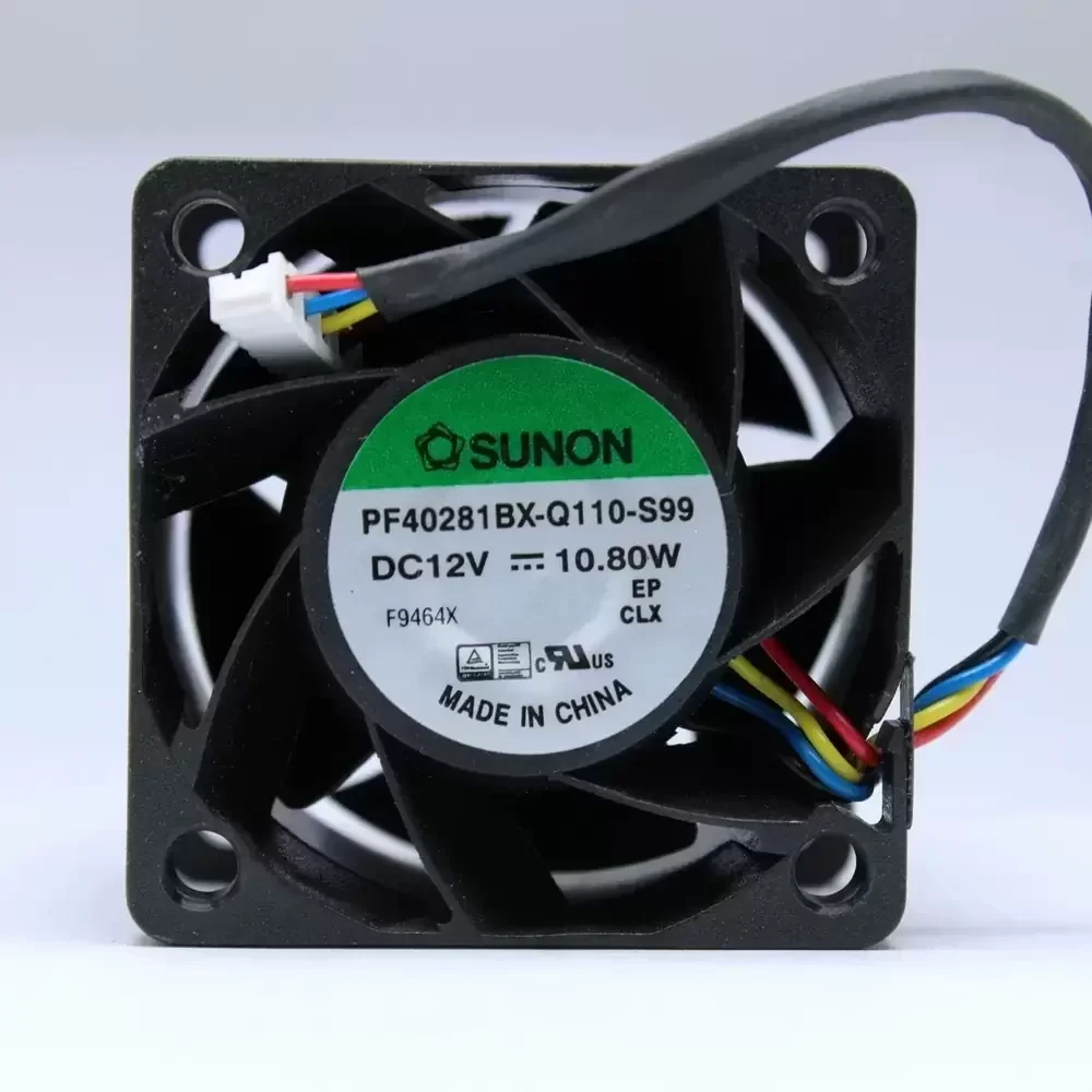 PF40281BX-Q110-S99 SUNON 12VDC 40x40x28mm PWM Axial Fan