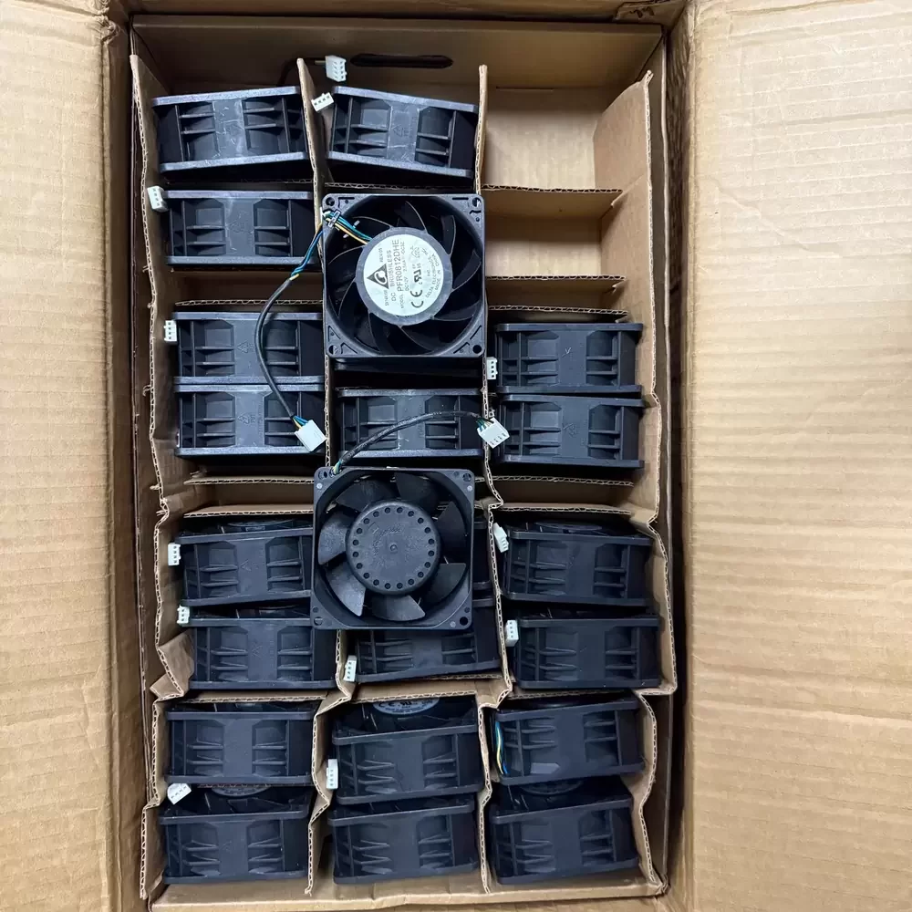 PF8012DHE-DC3Z Delta 12VDC 80x38mm 2.54A Axial Fan PF8012DHE-DC3Z Delta 12VDC 80x38mm 2.54A Axial Fan