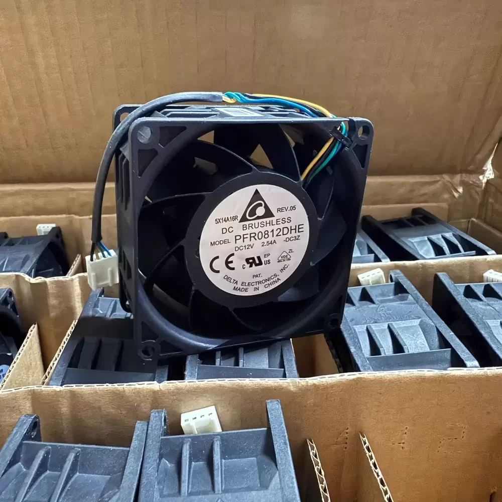 PF8012DHE-DC3Z Delta 12VDC 80x38mm 2.54A Axial Fan