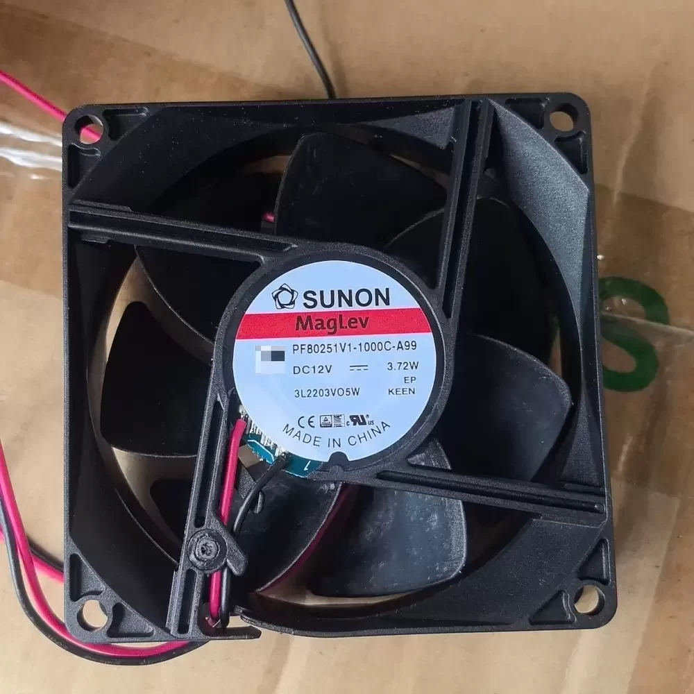 PF80251V1-1000C-A99 SUNON 12VDC 80x80x25mm MagLev Axial Fan