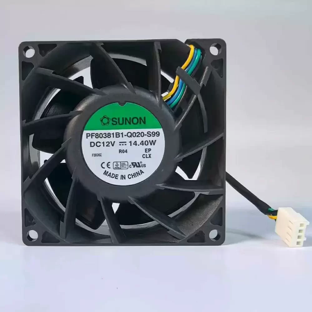 PF80381B1-Q021-S99 Sunon 12VDC 80x80x38mm 14.40W Axial Fan
