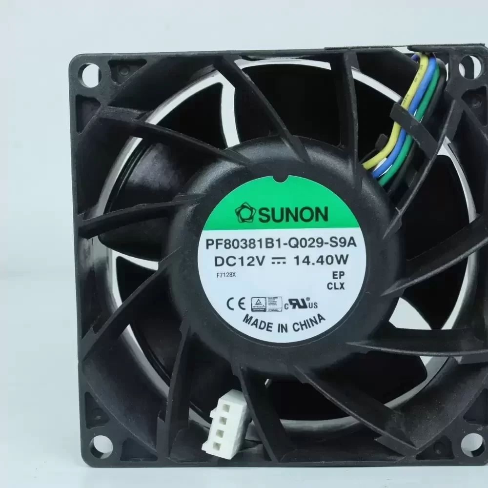 PF80381B1-Q029-S9A SUNON 12VDC 80x80x38mm PWM Axial Fan